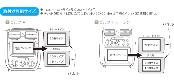 取付け可能サイズ