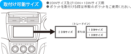 取付可能サイズ